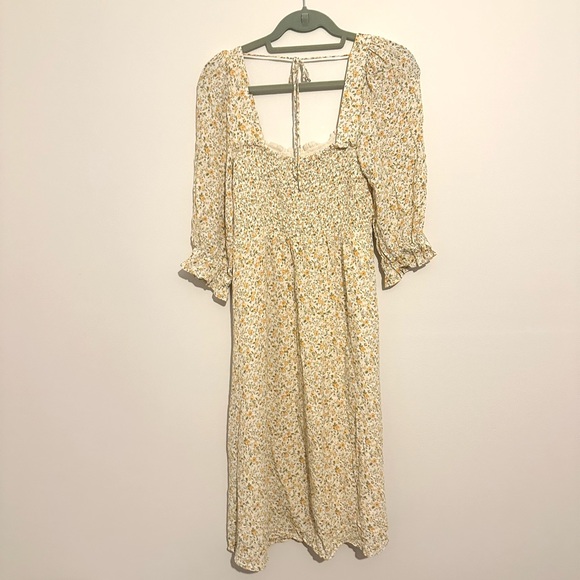 Reformation Fable Dress in Lima Size xl - Picture 3 of 9